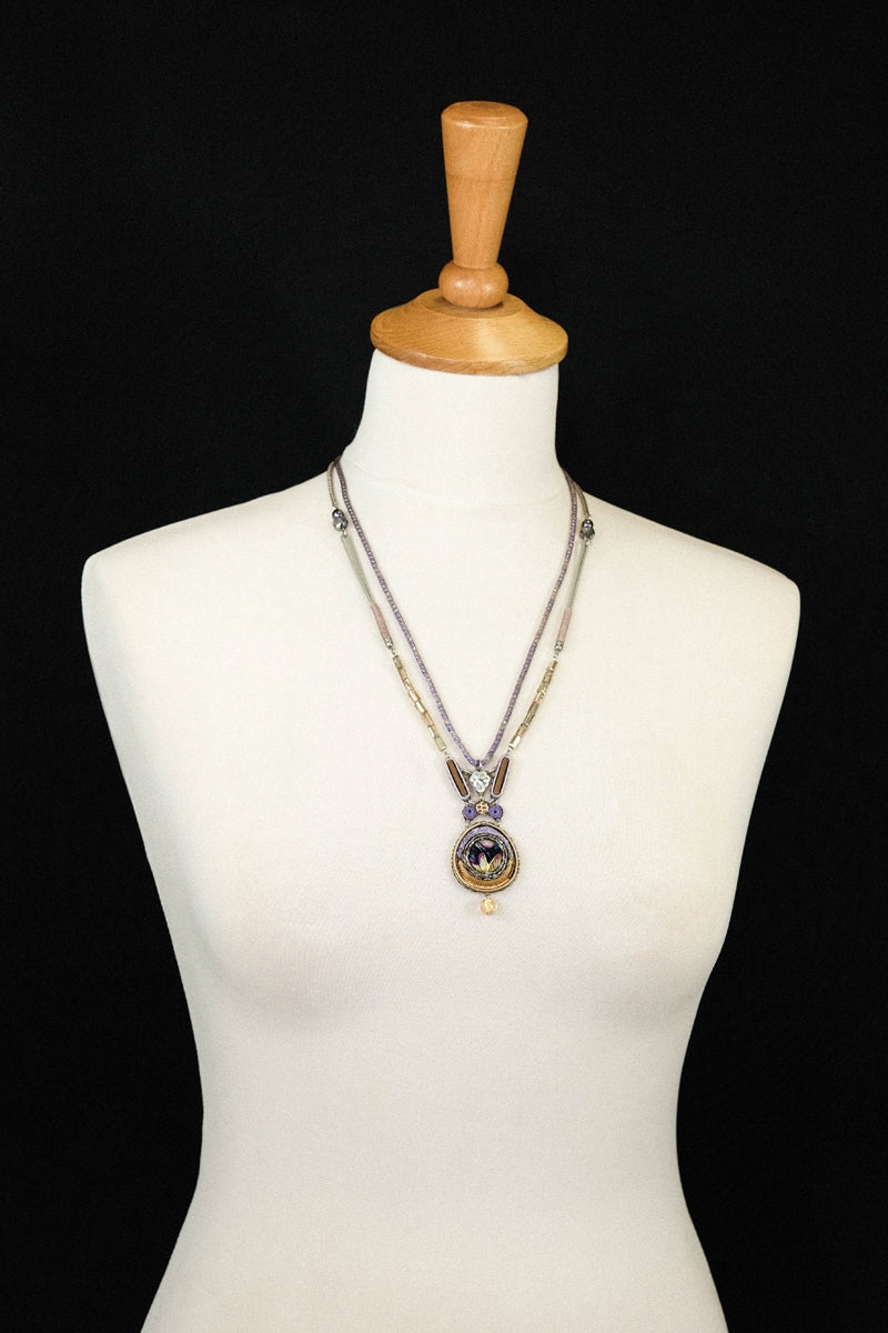 Purple Rain, Nasma Necklace-2532