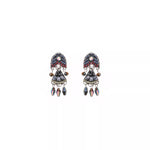 Black Stud Earrings Black Forest Set, Utswala