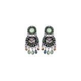 Eucalyptus Set, Florin Earrings