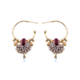 Berry Blush Set, Rosmoke Earrings
