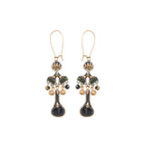 Gilded Black Set, Vuloria Earrings