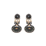 Gilded Black Set, Blackora Earrings