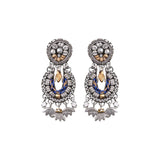 Silver Chic Earrings Contemplation Set, Charul