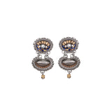 Silver Small  Earrings Contemplation Set, Anthea