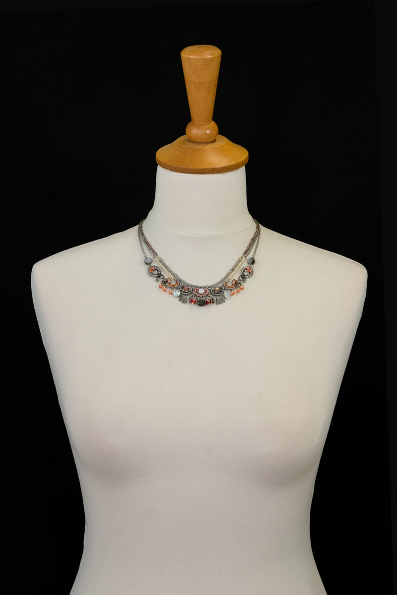 Caribbean Island, Jade Necklace-3524