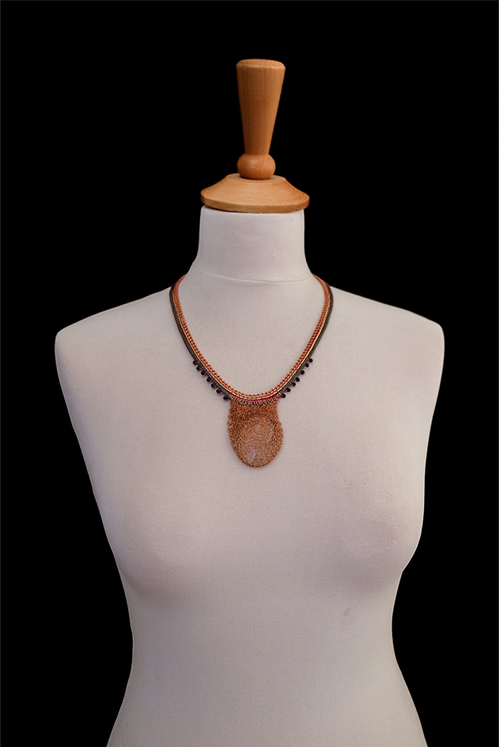 Gold Core, Harriet Necklace-5309