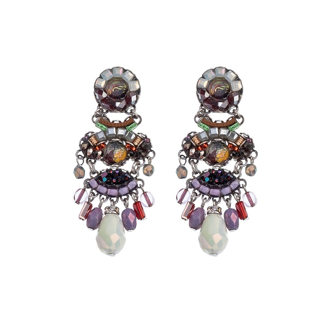 Hawthorn Leaf Earrings-0