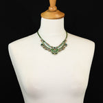 Daylily Lime Necklace-2451