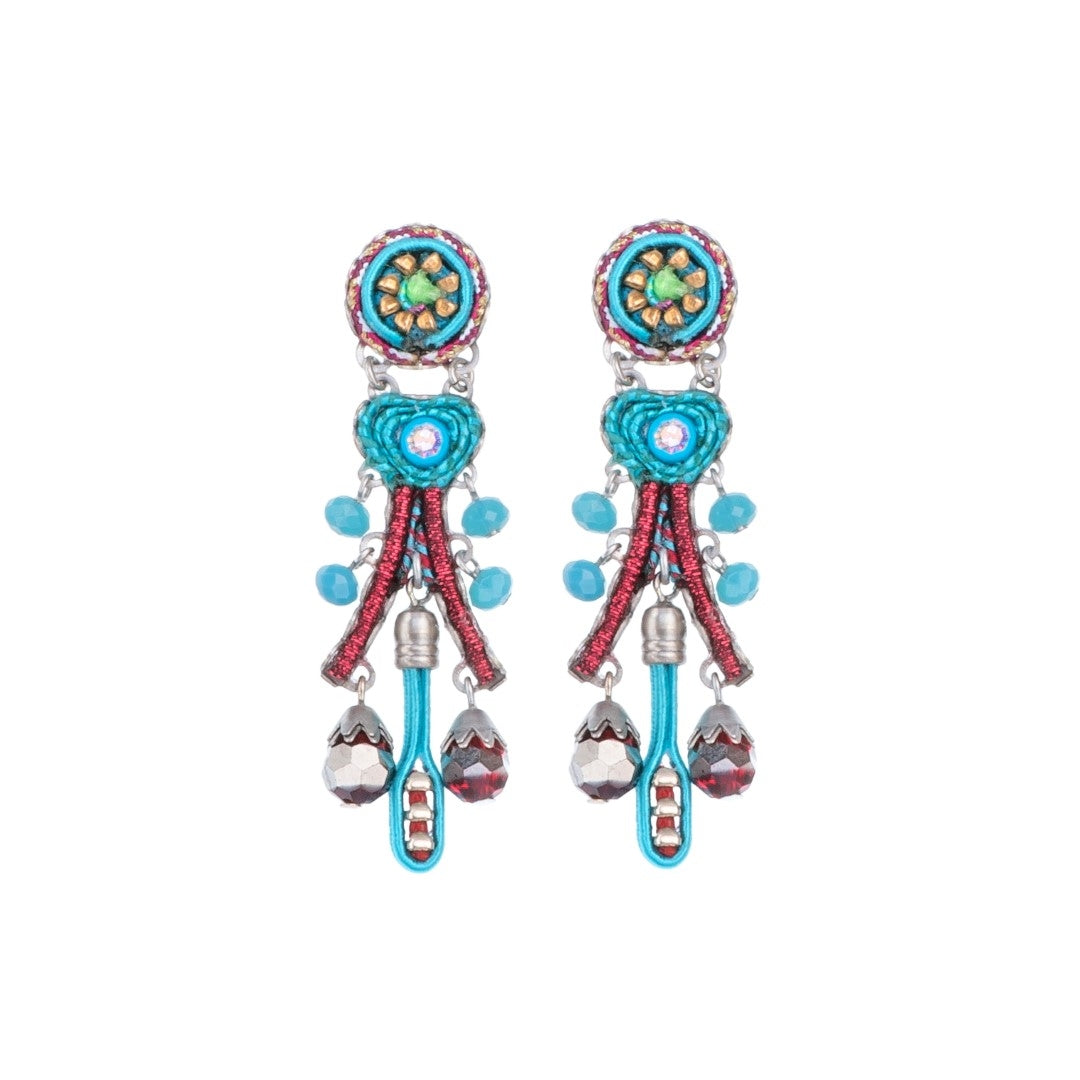 Coral Cave Barbara Earrings-0