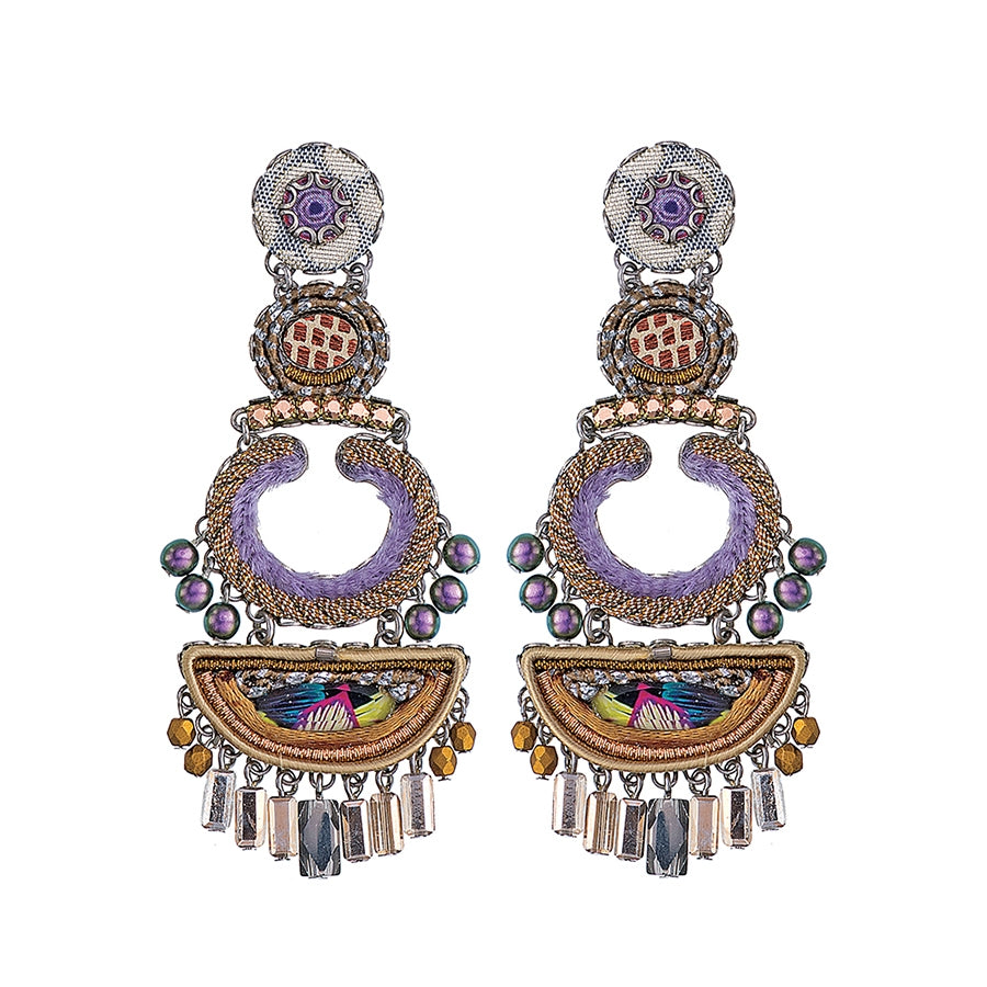 Purple Rain, Love Limited Edition Earrings-0