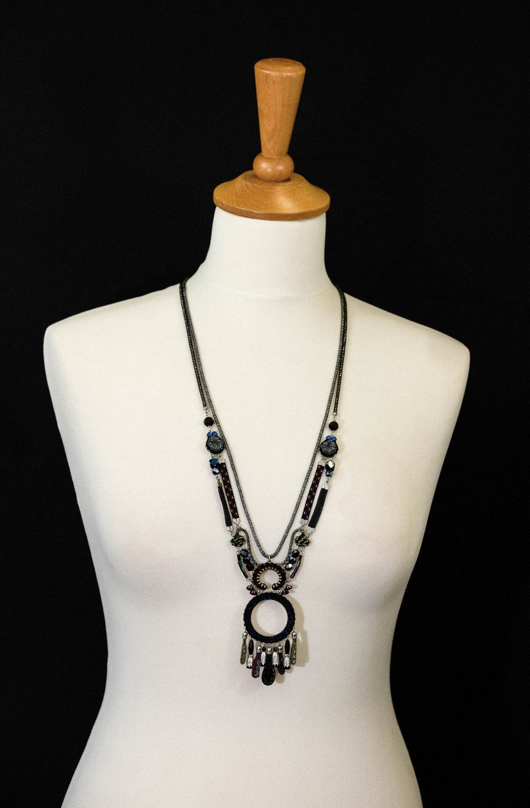 Nighthawk Moody Necklace-2069