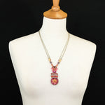 Gaillardia Dharma Necklace-2513