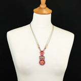 Gaillardia Dharma Necklace-2513