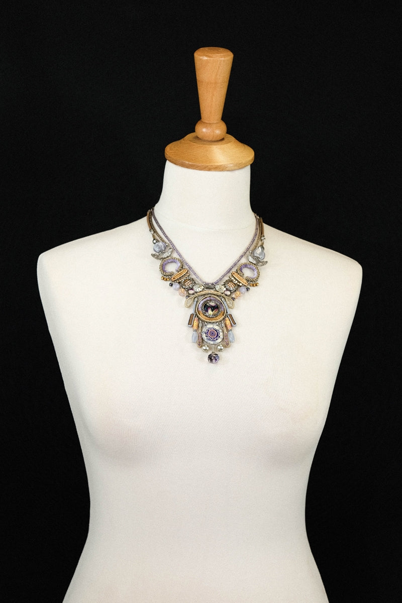 Purple Rain, Mantra Limited Edition Necklace-2530