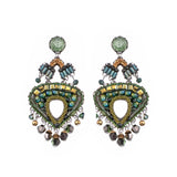 Green Bold Earrings Viridian Mood Set, Placida