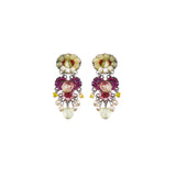 Small  Earrings Lemonade  Set, Gul