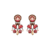 Small  Earrings Radical Red Set, Rot