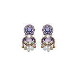 Small  Earrings Hyacinth Set, Anvil