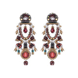 Noble Wine Set, Cherrywood Earrings