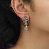 Shivering Moonlight Set, Halo Earrings