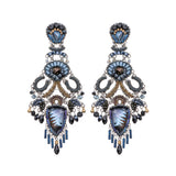 Indigo Summits Set, Nightmaris Earrings