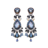 Indigo Summits Set, Mara Earrings
