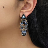 Indigo Summits Set, Marina Earrings