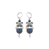 Indigo Summits Set, Leila Earrings