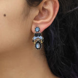Indigo Summits Set, Mazu Earrings