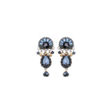 Indigo Summits Set, Ayesha Earrings