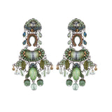 Eucalyptus Set, Fielda Earrings
