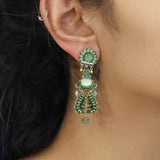 Eucalyptus Set, Liora Earrings