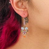 Spring Awakening Set, Drop Earrings, Floret