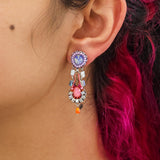 Spring Awakening Set, Casual Earrings, Petal