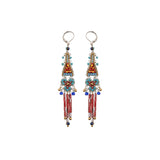 Heatwave Set, Boho Drop Beaded Earrings, Sunshine