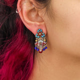 Heatwave Set, Casual Beaded Earrings, Radiance