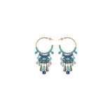 Blue Bayou Set, Drop Blue Earrings, Aeriel