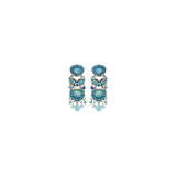 Blue Bayou Set, Casual Blue Earrings, Sky