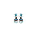 Blue Bayou Set, Blue Beaded Earrings, Horizon