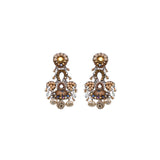 Drops of Gold Set,Beaded Earring,Dolce 