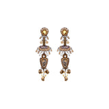 Drops of Gold Set,Long Earring,Serenita 