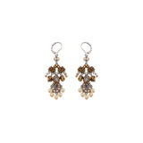 Drops of Gold Set,Elegant Earring, Shizuka 