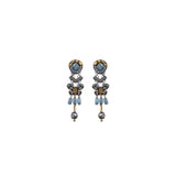 Moonlight Shimmer Set,Artistic Dangles Earring, Noche 