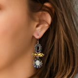 Moonlight Shimmer Set,Beaded Dangles Earring, Calm