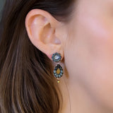 Moonlight Shimmer Set,Beaded Dangles Earring,Brillo 