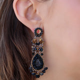 Obsidian Night Set,Bold Earring,Ardent 