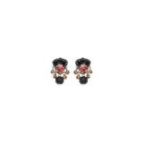 Obsidian Night Set,Stud Earring,Kasai 