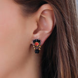 Obsidian Night Set,Stud Earring,Kasai 