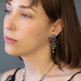 Purple Passion Set,Elegant Earring,Sirr 