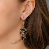Purple Passion Set, Earring,Rei 